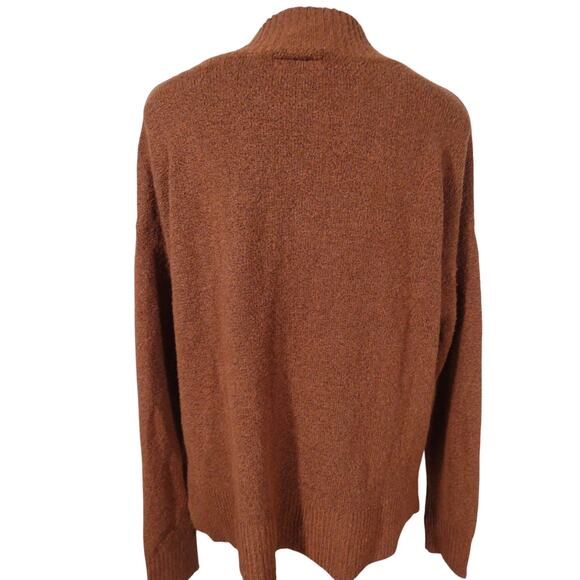 A.N.A. Women's Medium V-Neck Sweater Long Sleeves Side Slits Stretchy - Picture 3 of 7